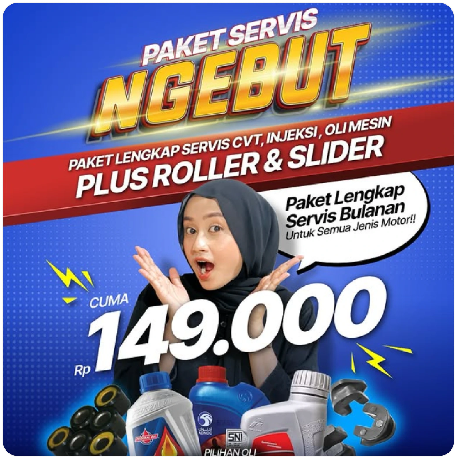 Paket Servis Ngebut