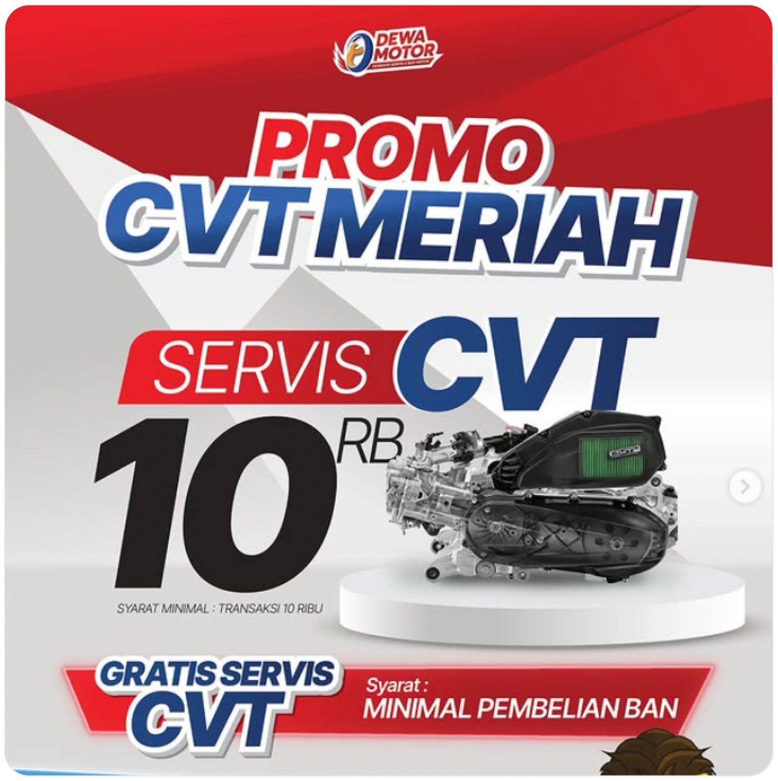Promo CVT Meriah